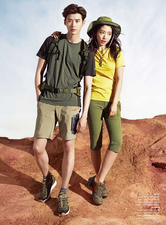 3rd Batch Of Millet S/S 2015 Ads Feat. Lee Jong Seok & Park Shin Hye